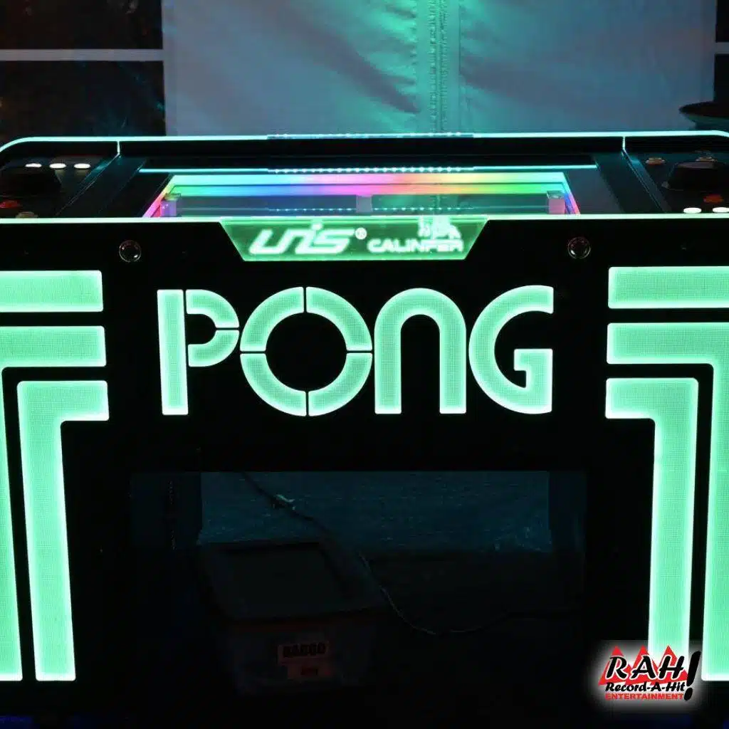 PONG Arcade Game RecordAHit Entertainment