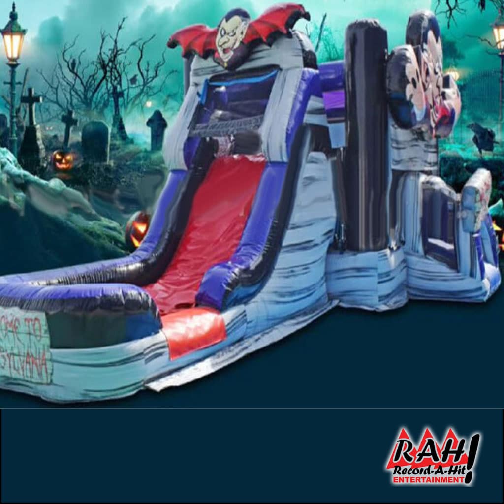 Dracula Bounce House with Slide Combo Dracula Bounce House with Slide Combo