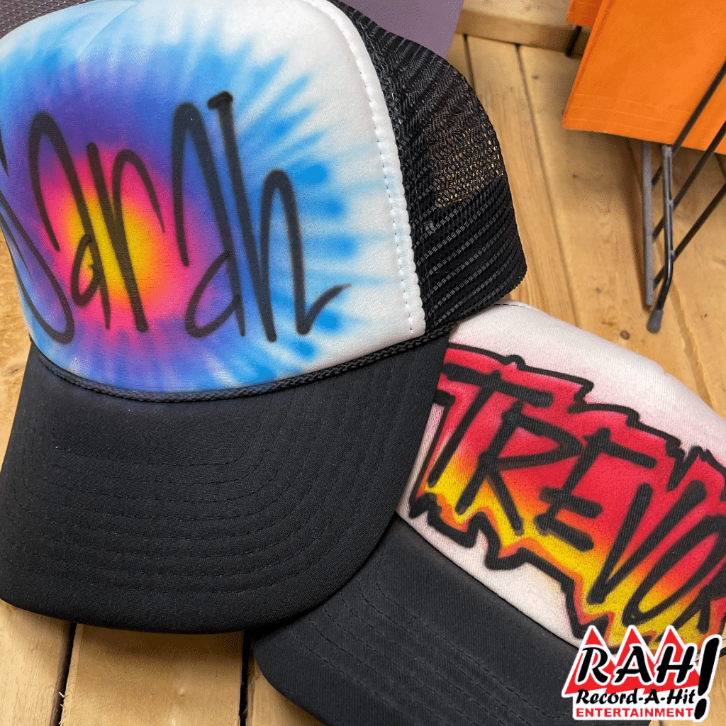 Custom Airbrush Trucker Hats