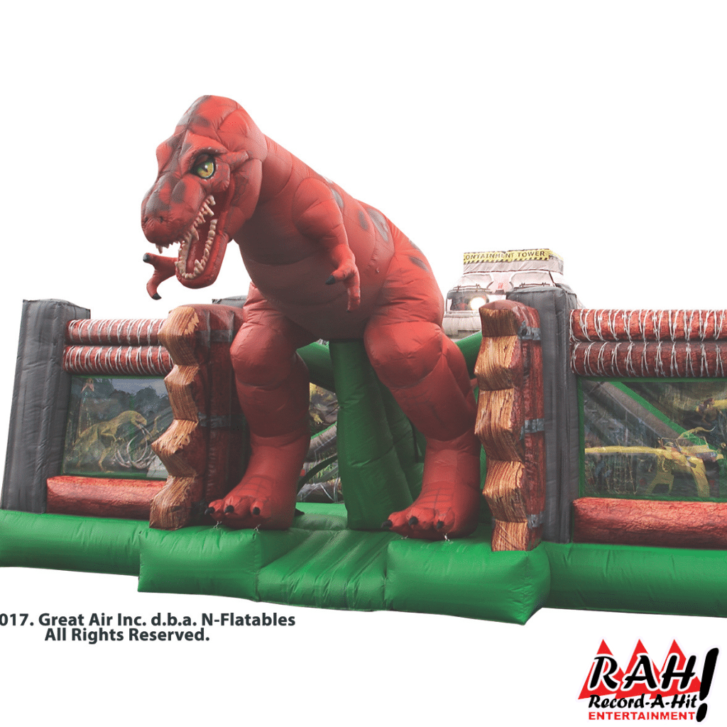 Jurassic Zoo Bounce House and Slide Combo Jurassic Zoo Bounce House and Slide Combo