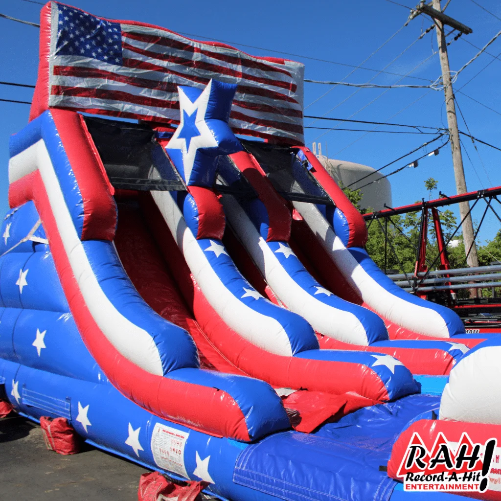 16-Foot Double Lane Water Slide